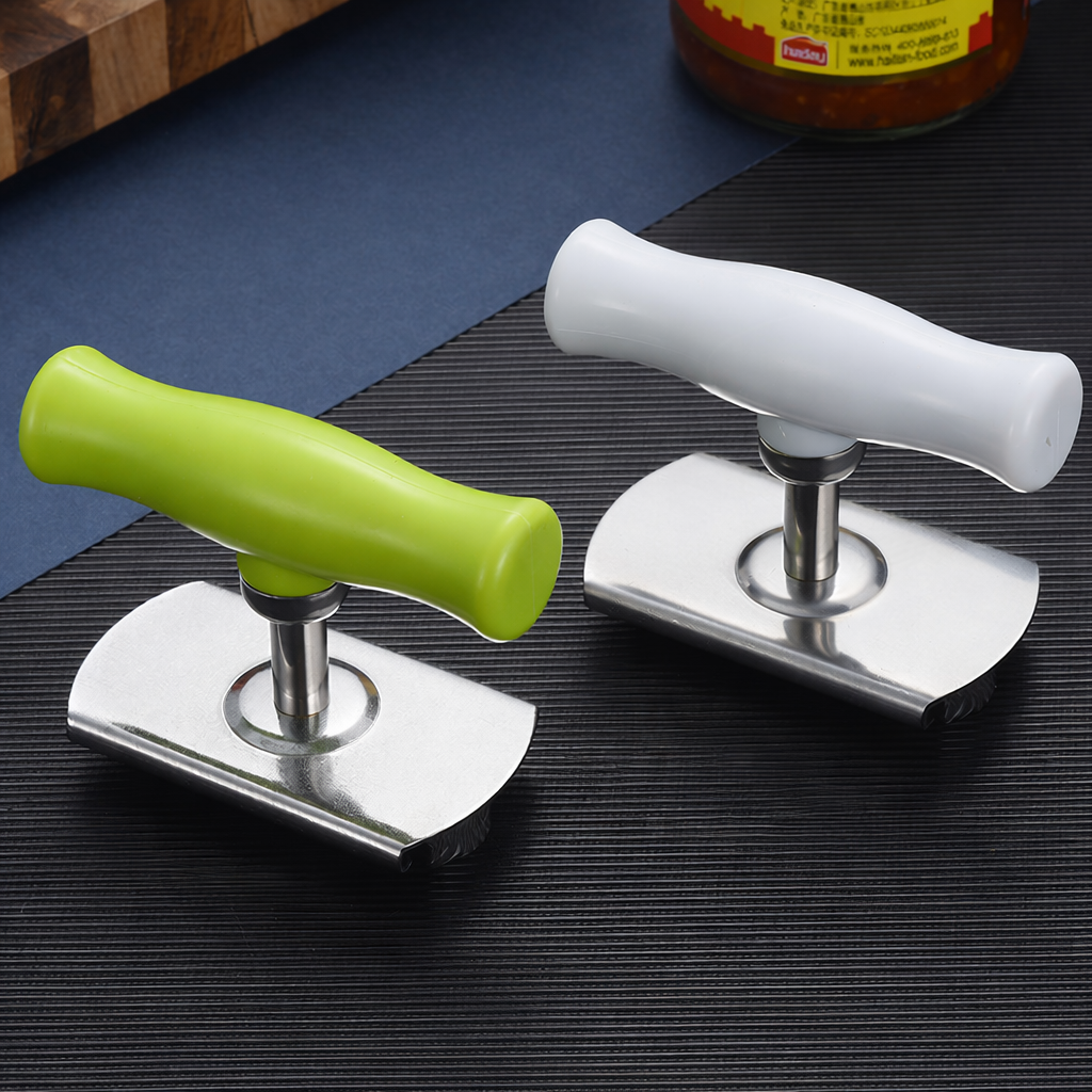 פותח צנצנות מקצועי מנירוסטה – פתיחה קלה וללא מאמץ