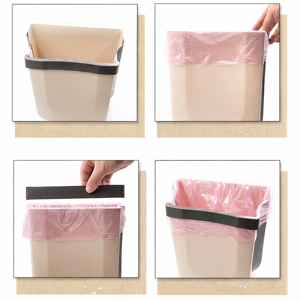 פח אשפה מתקפל למגירה או לשיש – פתרון חכם לפסולת במטבח