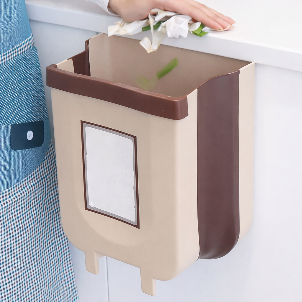 פח אשפה מתקפל למגירה או לשיש – פתרון חכם לפסולת במטבח